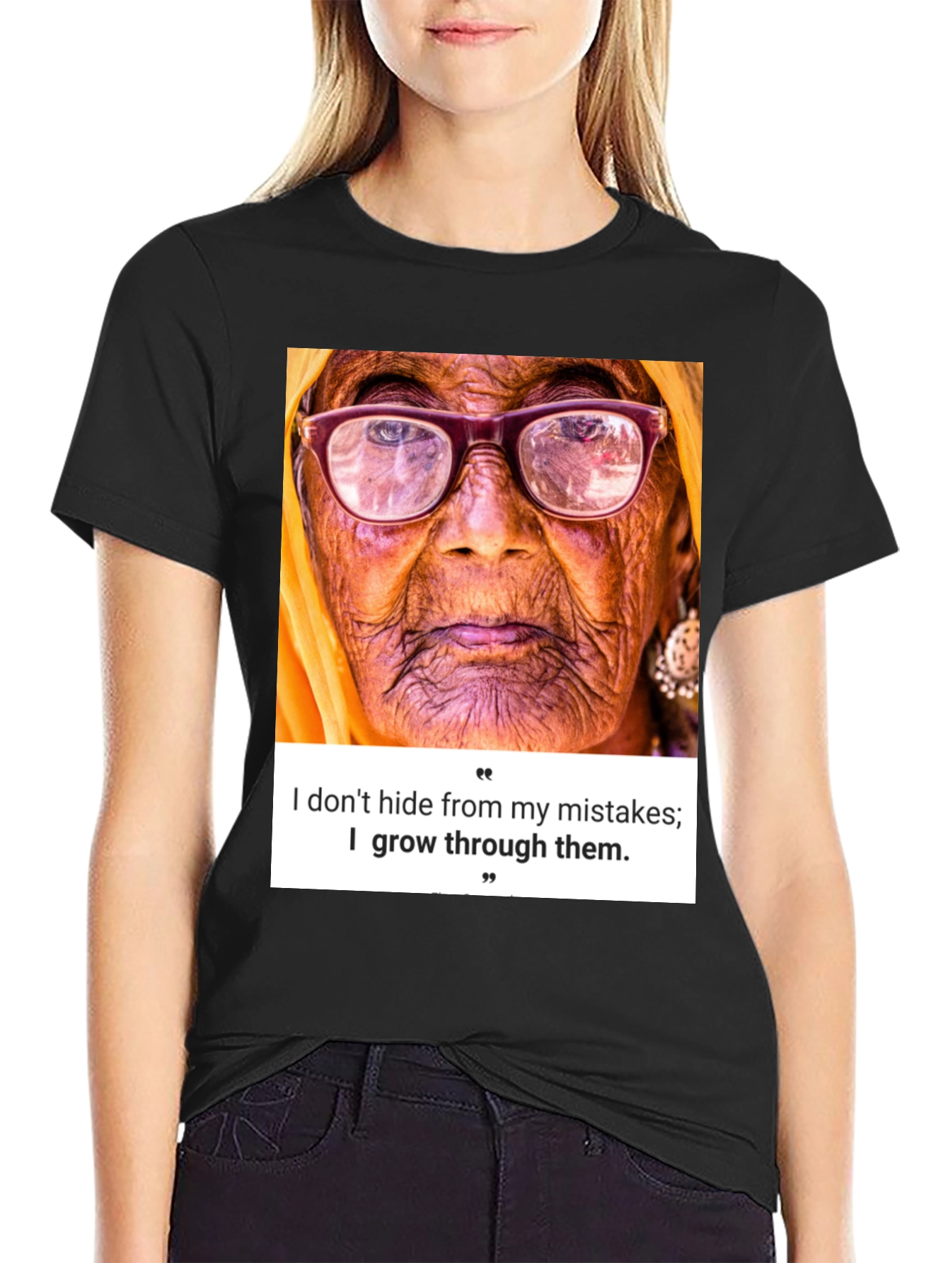 Inspirational Quote T-Shirt: Embrace Growth