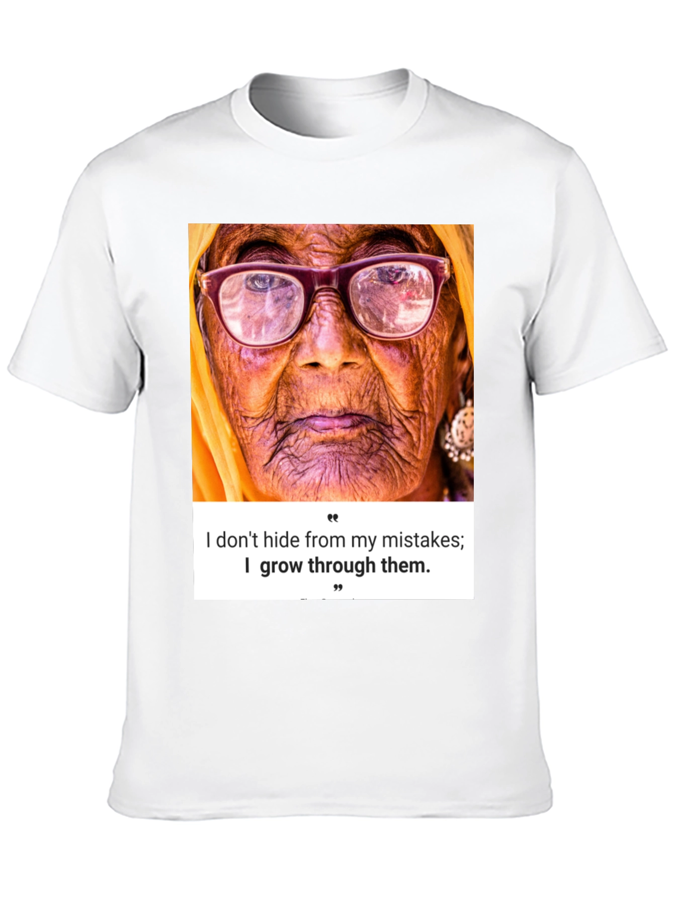 Inspirational Quote T-Shirt: Embrace Growth