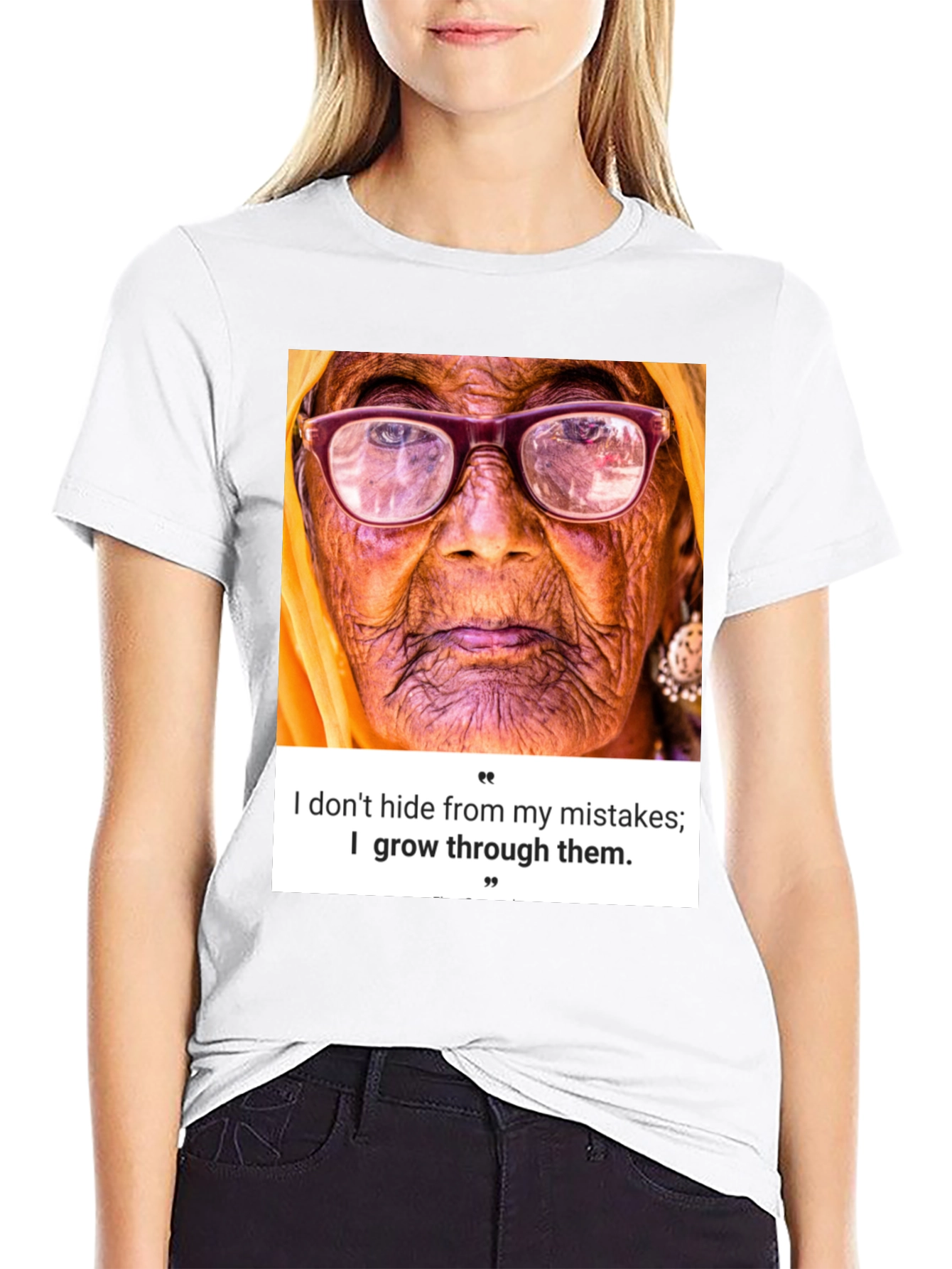 Inspirational Quote T-Shirt: Embrace Growth