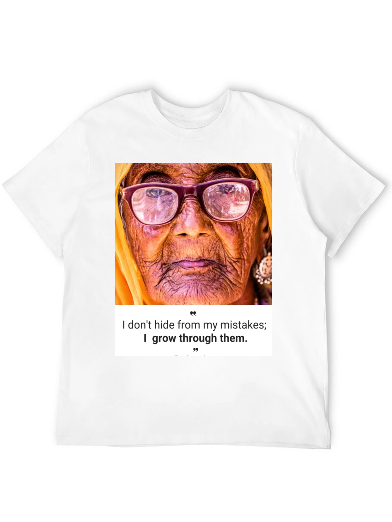 Inspirational Quote T-Shirt: Embrace Growth