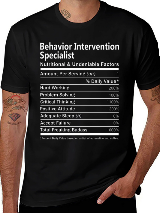 Behavior Intervention Specialist T-Shirt