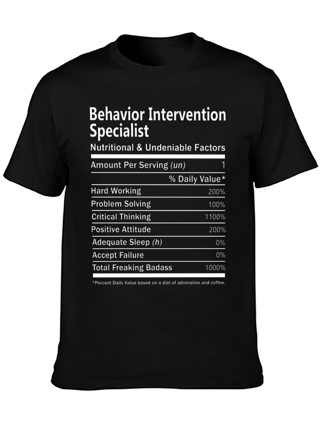 Behavior Intervention Specialist T-Shirt