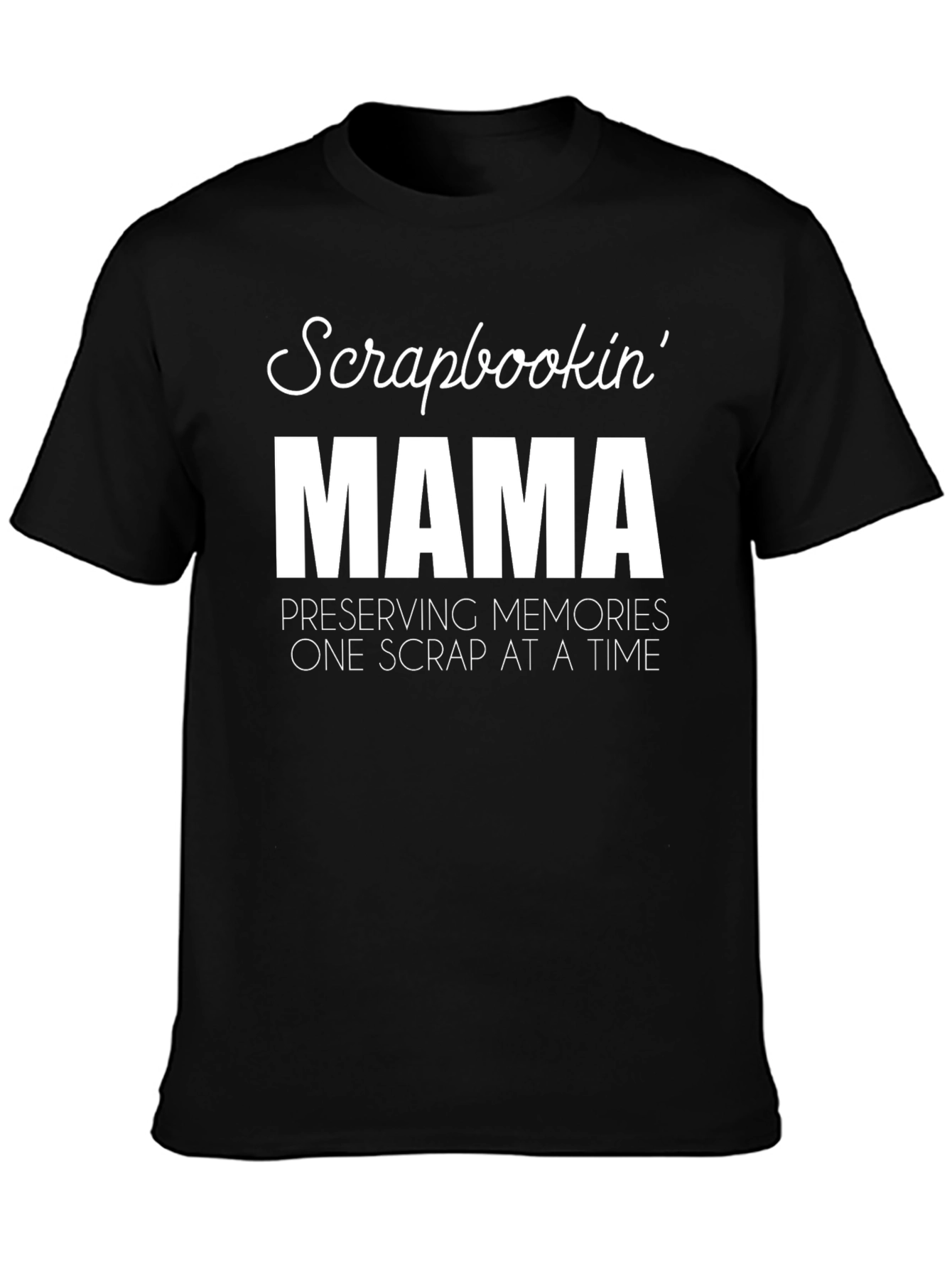 Scrapbookin Mama T-Shirt - Crafting Memories