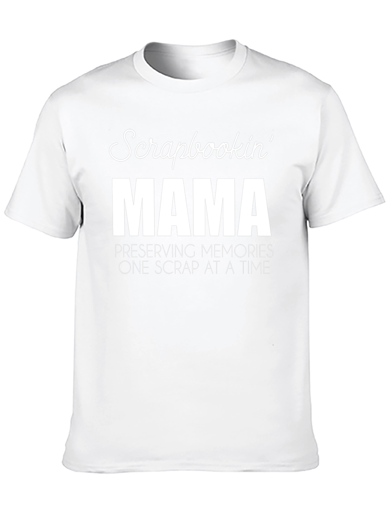 Scrapbookin Mama T-Shirt - Crafting Memories