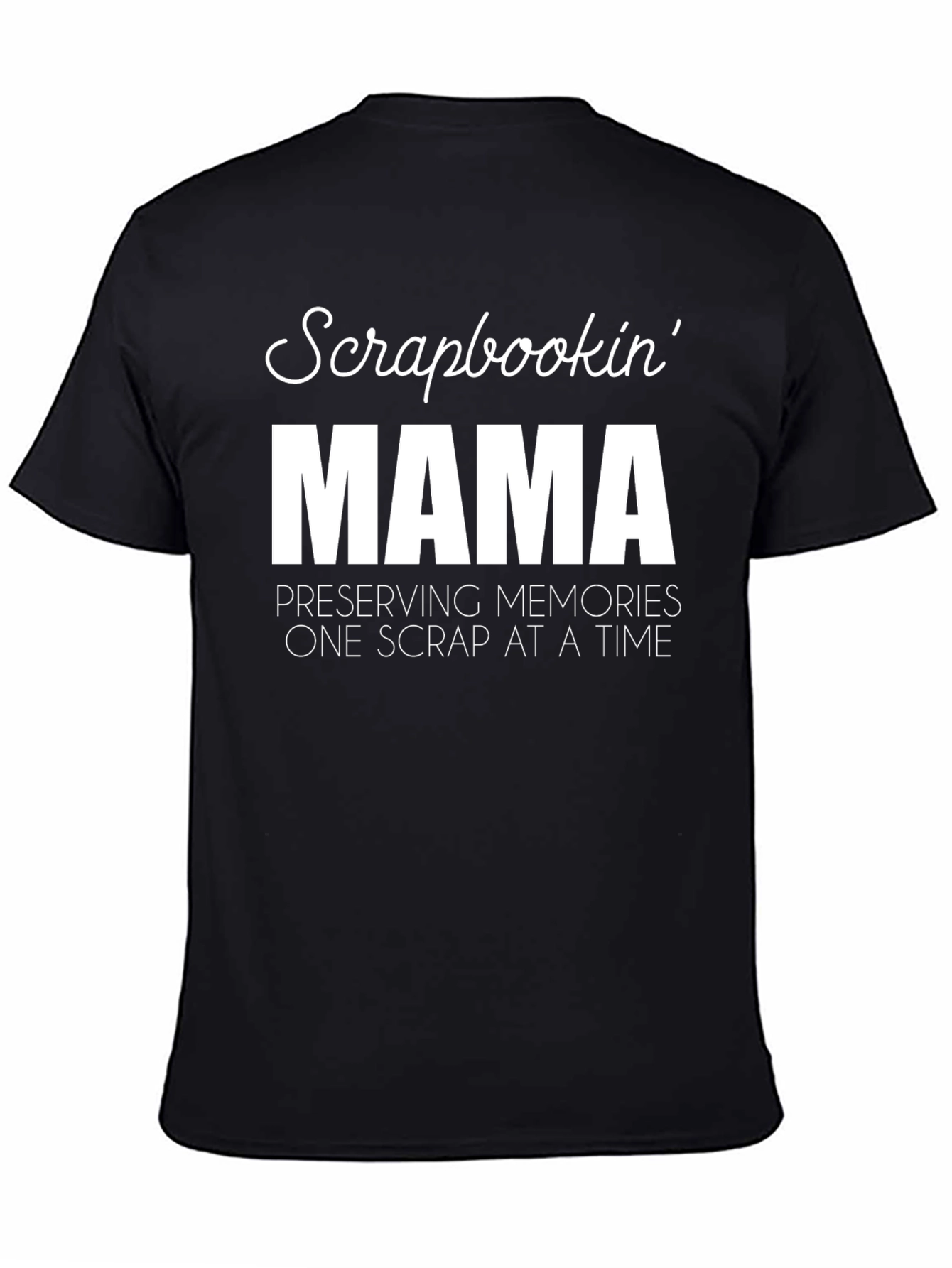 Scrapbookin Mama T-Shirt - Crafting Memories