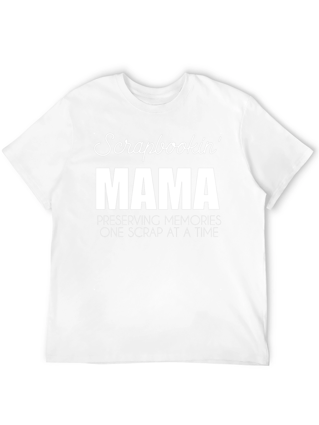 Scrapbookin Mama T-Shirt - Crafting Memories