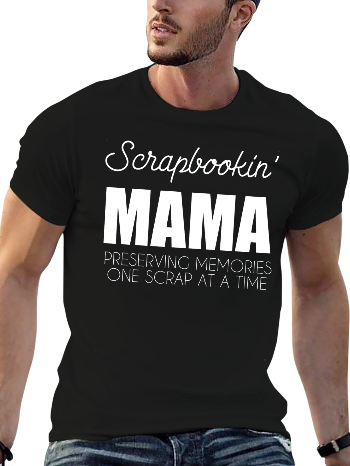 Scrapbookin Mama T-Shirt - Crafting Memories
