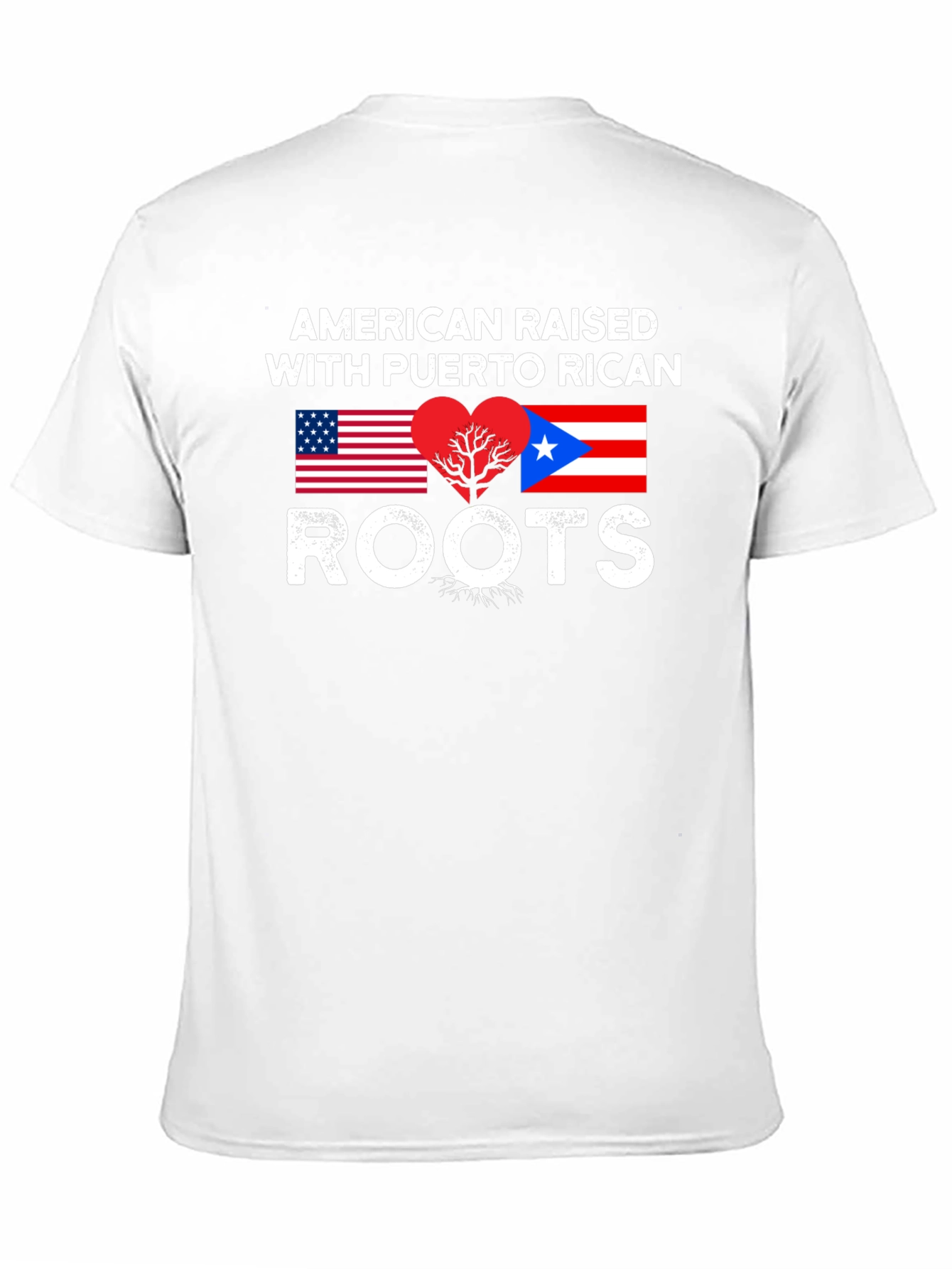 American Raised with Puerto Rican Roots T-Shirt