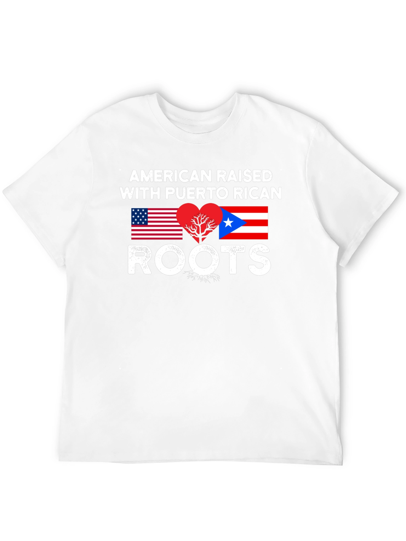 American Raised with Puerto Rican Roots T-Shirt