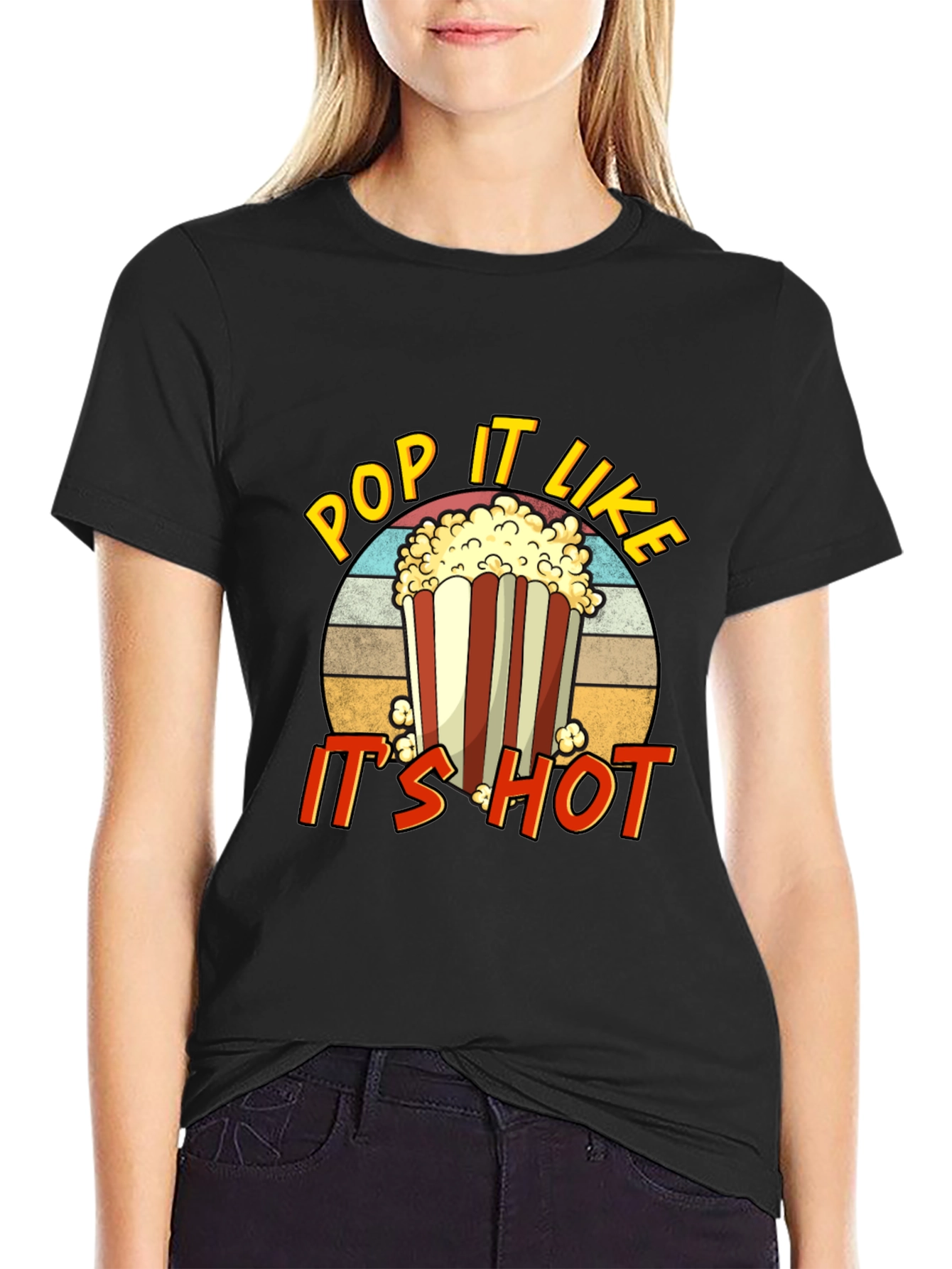 Pop It Like Its Hot Graphic T-Shirt