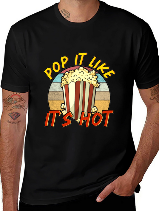 Pop It Like Its Hot Graphic T-Shirt