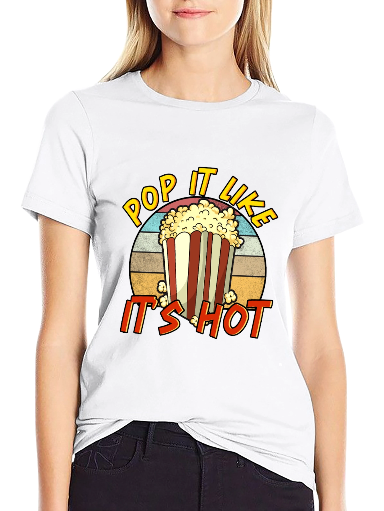 Pop It Like Its Hot Graphic T-Shirt