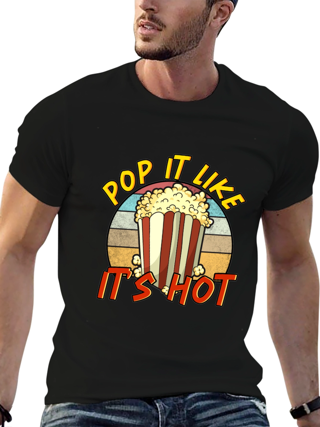 Pop It Like Its Hot Graphic T-Shirt