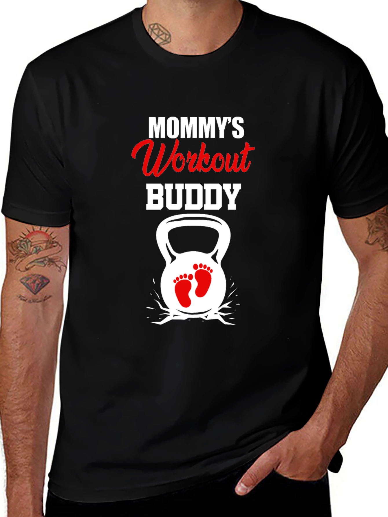 Mommys Workout Buddy T-Shirt