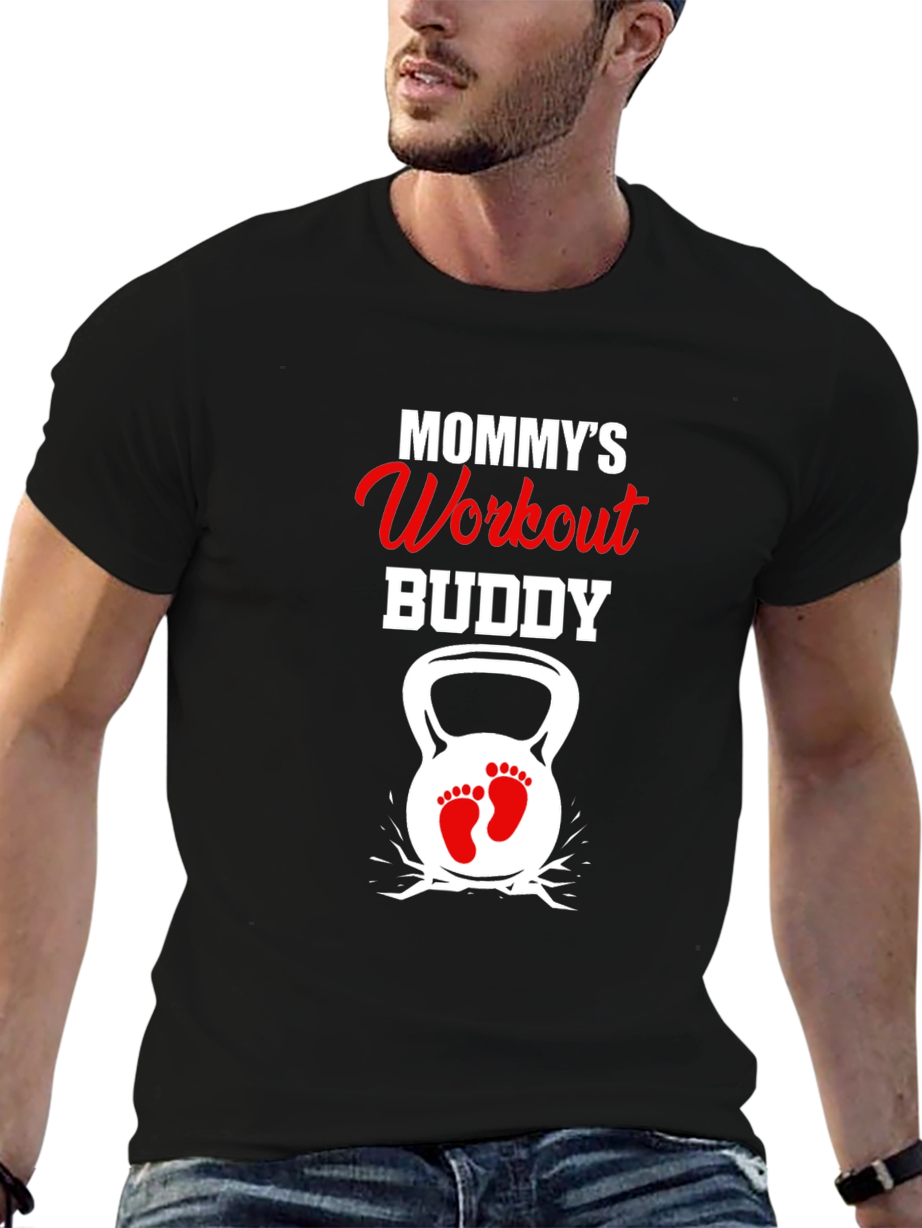 Mommys Workout Buddy T-Shirt
