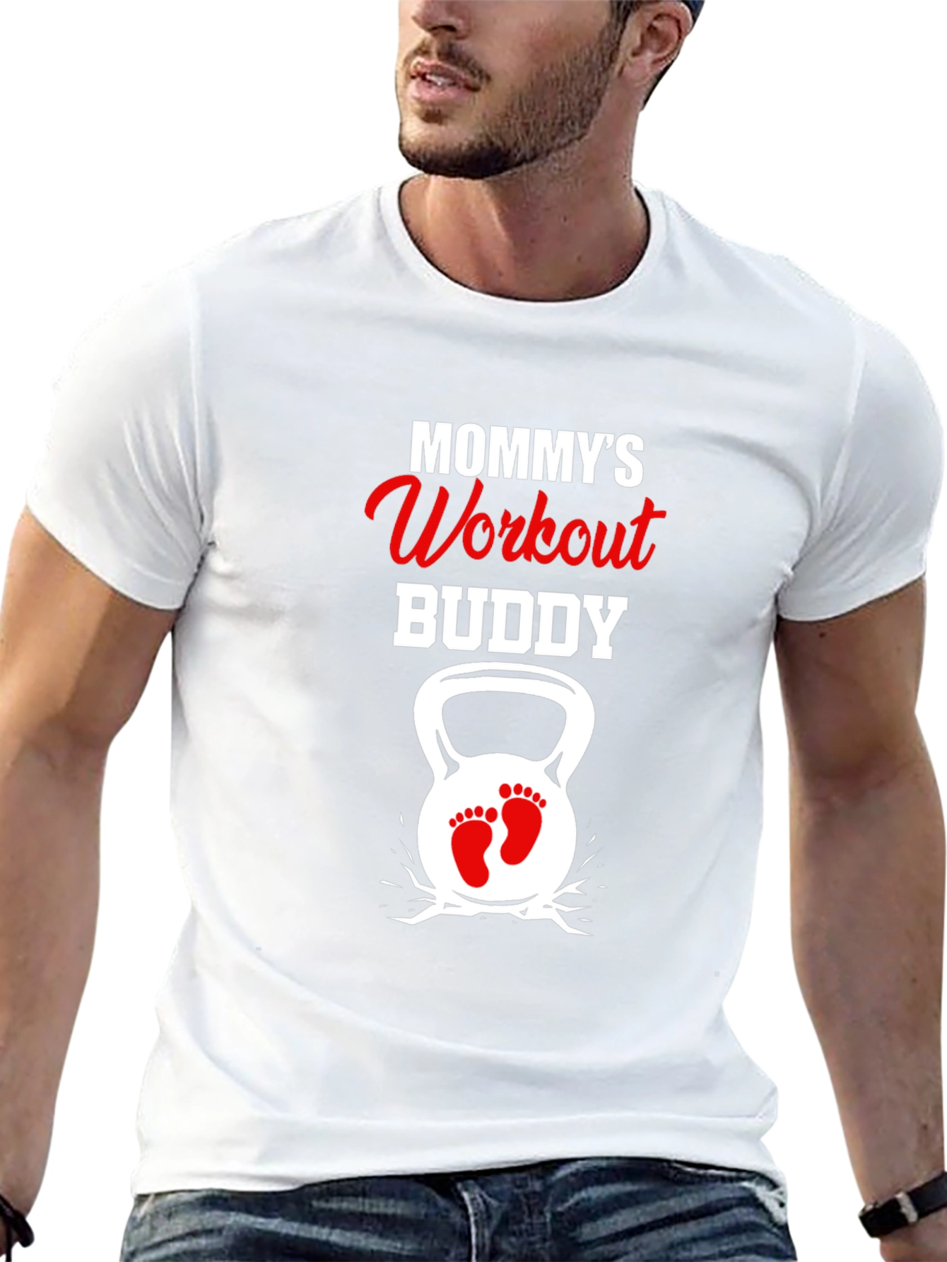 Mommys Workout Buddy T-Shirt