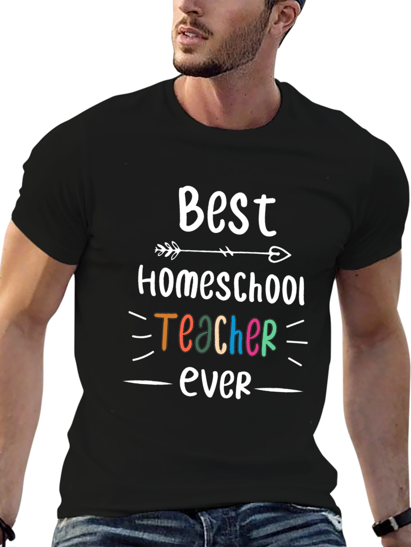 Best Homeschool Teacher Ever Graphic Tee