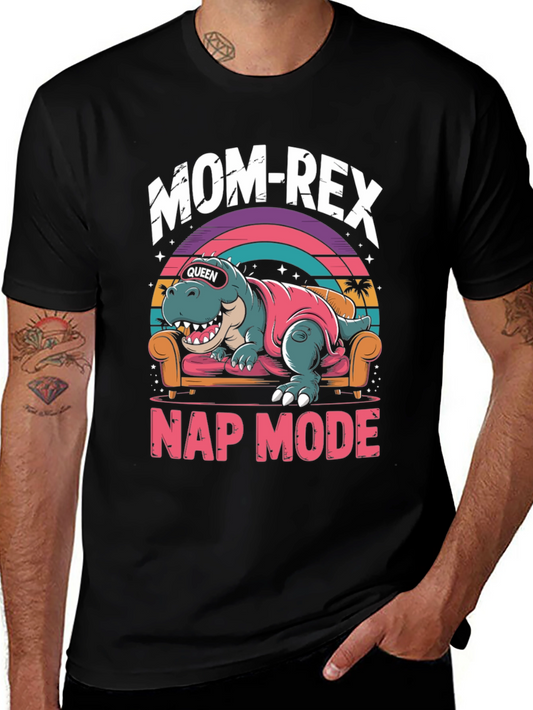 Mom-Rex Nap Mode T-Shirt