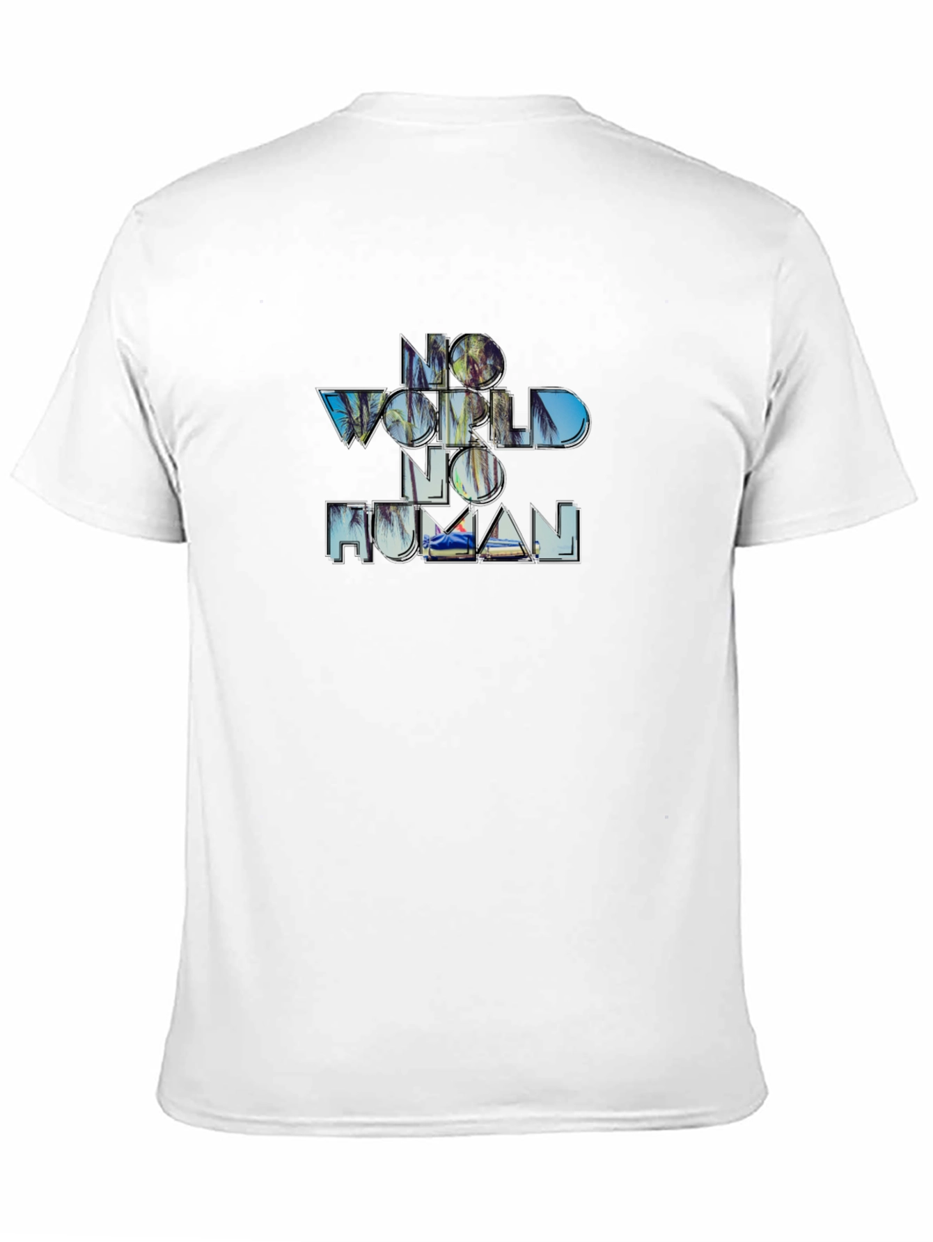 No World No Human Graphic Tee