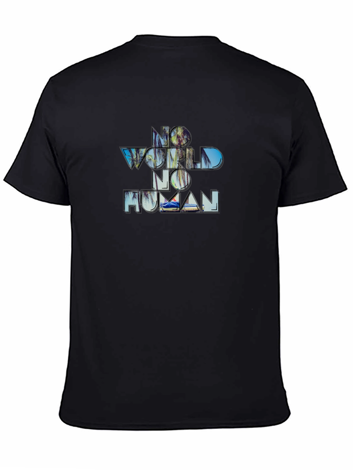 No World No Human Graphic Tee