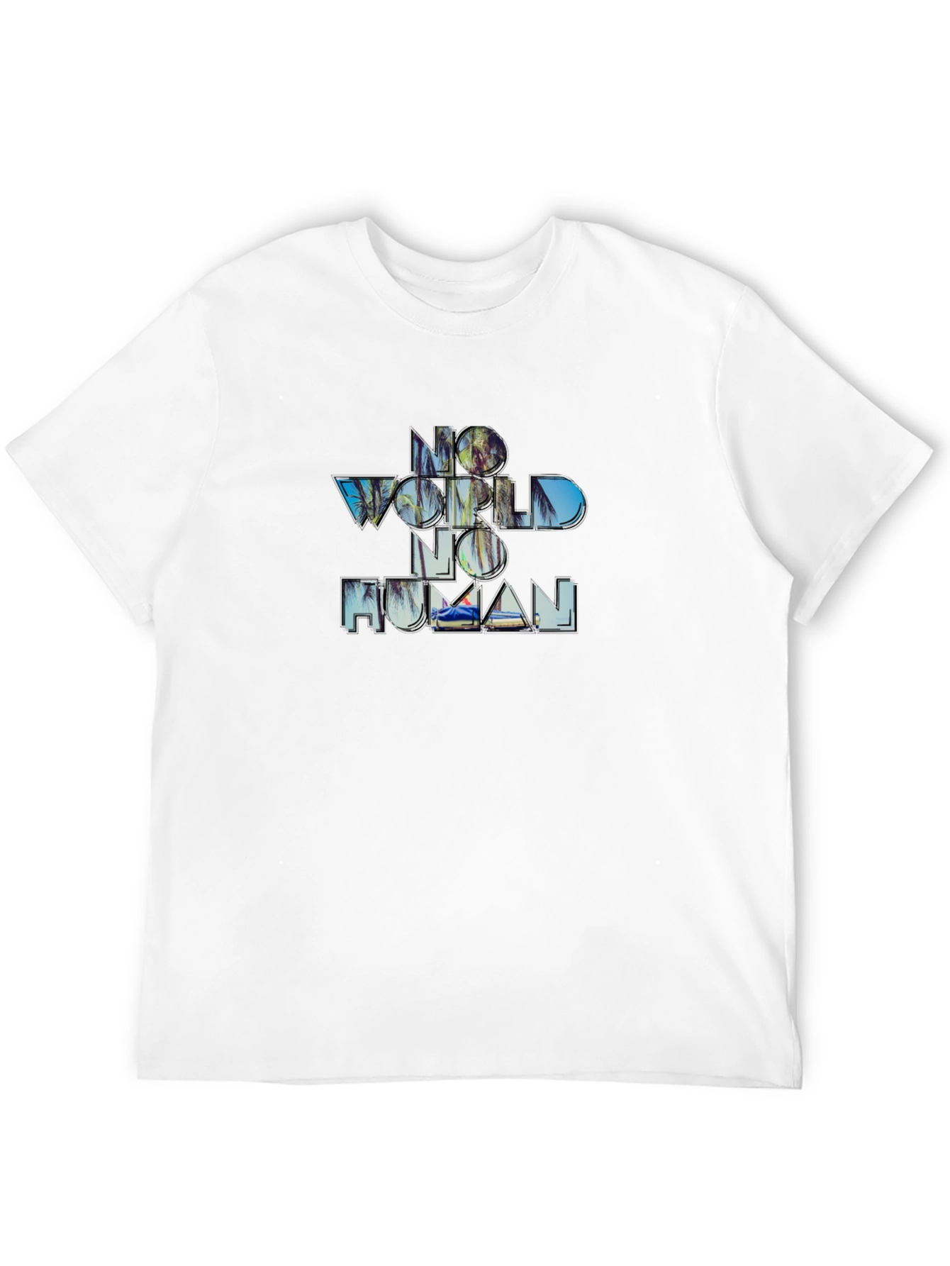 No World No Human Graphic Tee