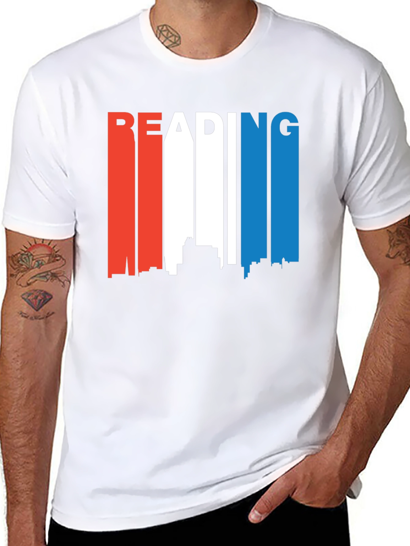 Reading Skyline Graphic Tee