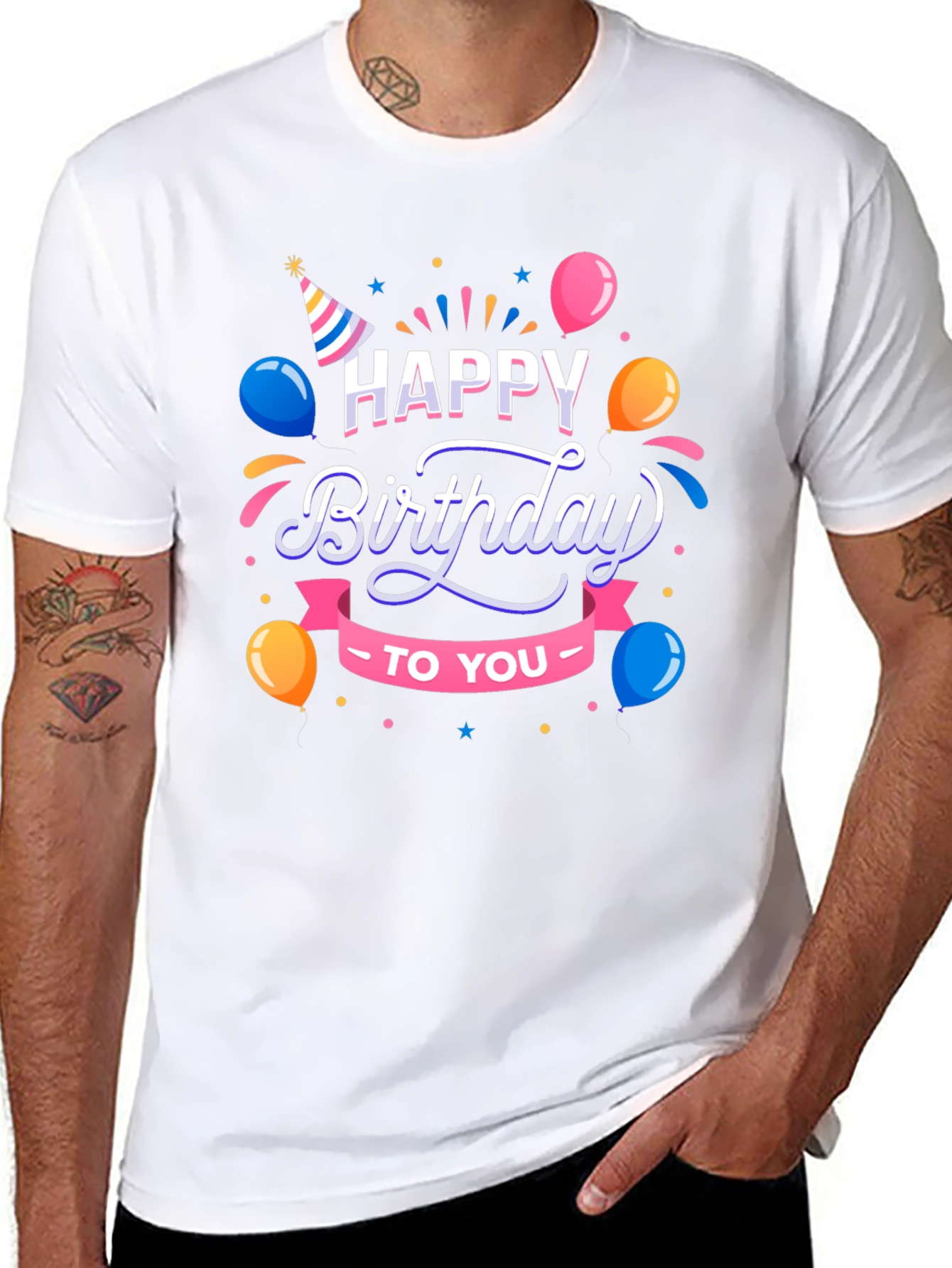 Happy Birthday T-Shirt - Celebrate in Style!