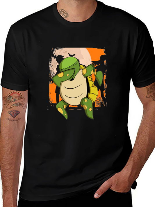 Dabbing Turtle Halloween T-Shirt