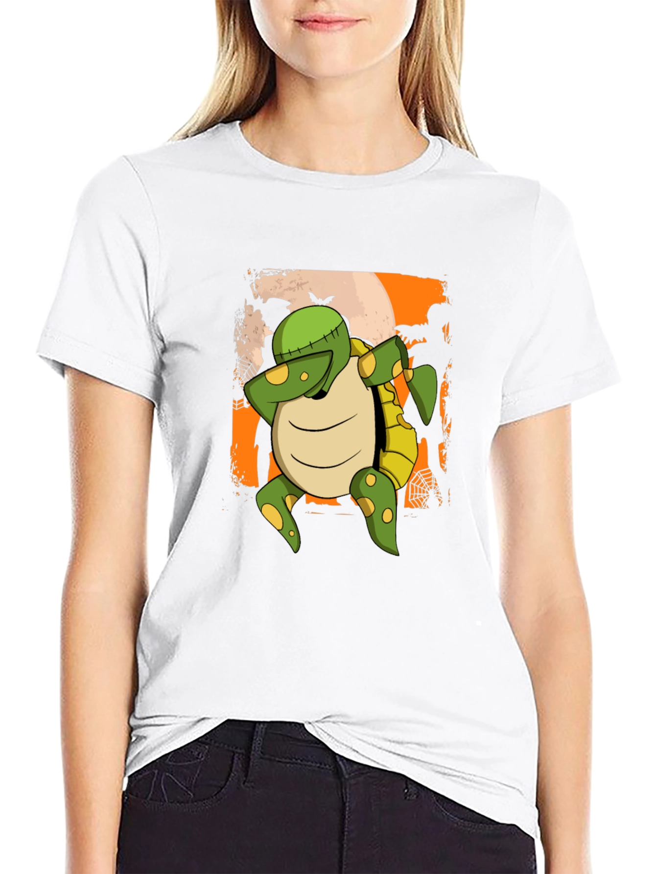 Dabbing Turtle Halloween T-Shirt