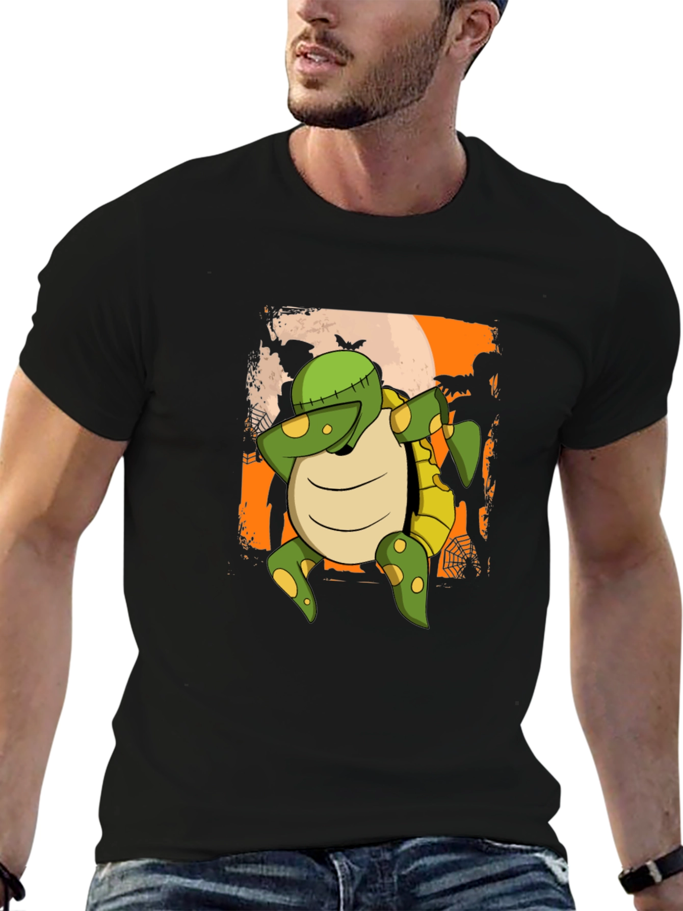 Dabbing Turtle Halloween T-Shirt