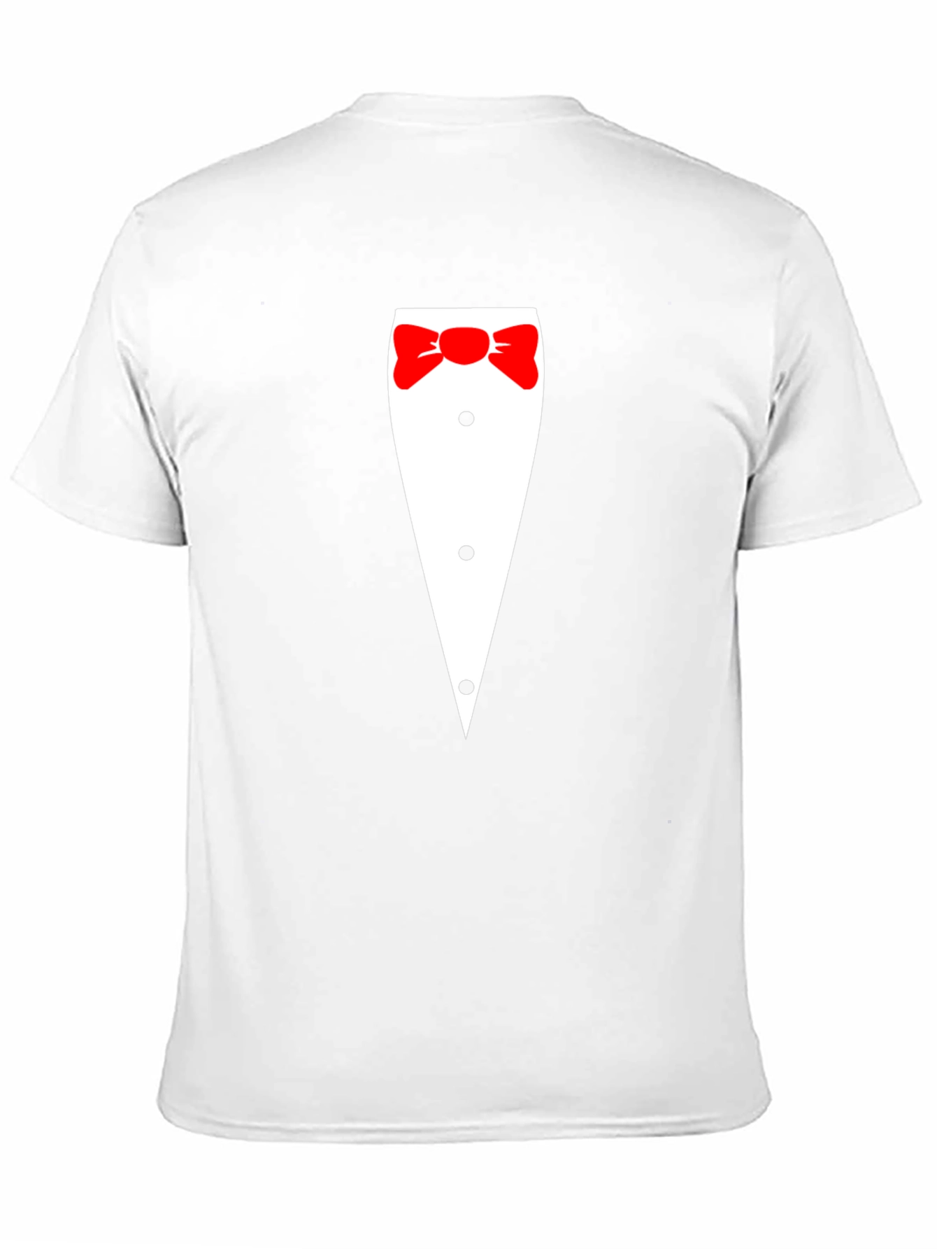 Tuxedo Graphic Tee - Novelty Formal Wear T-Shirt