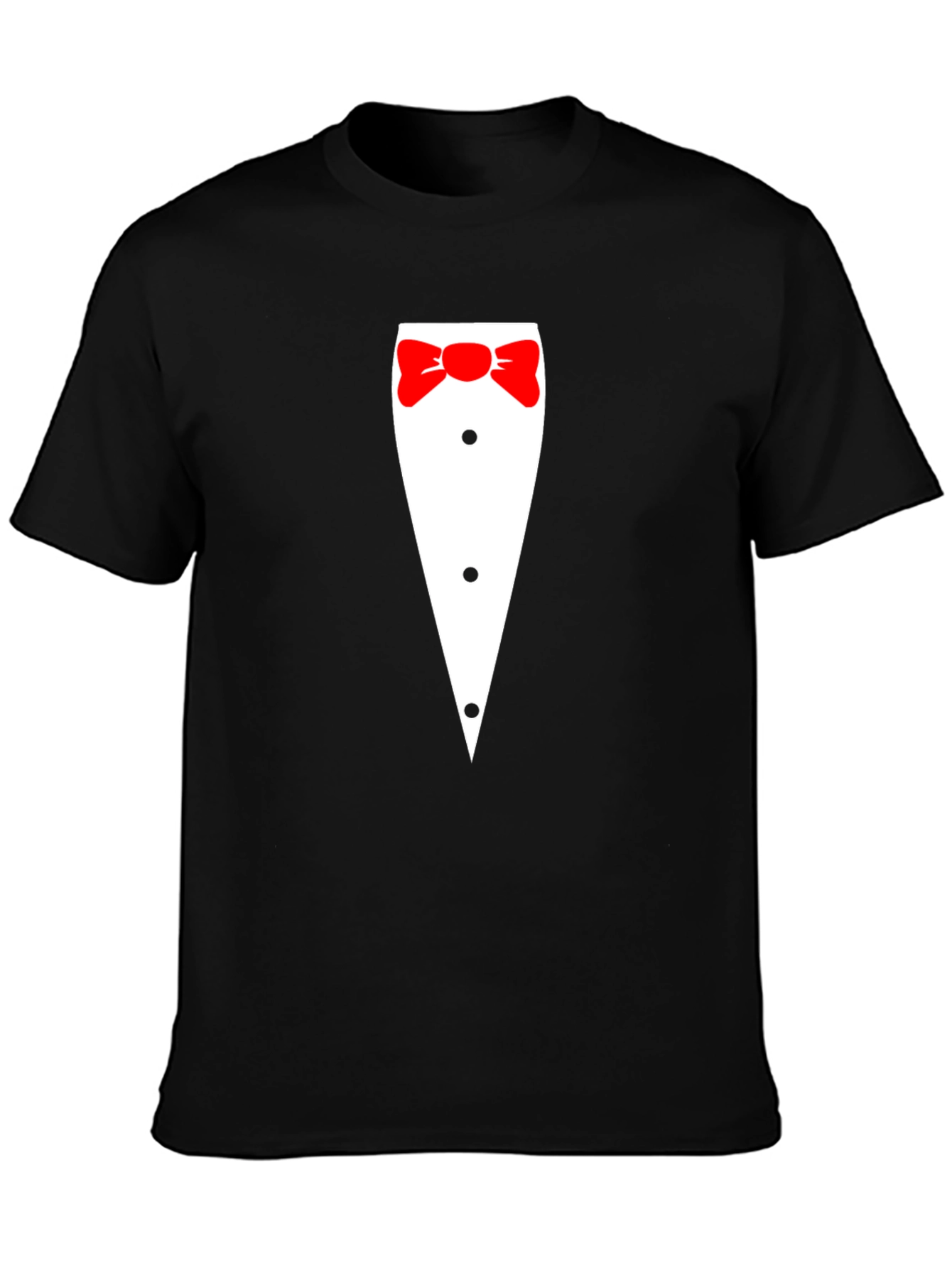 Tuxedo Graphic Tee - Novelty Formal Wear T-Shirt