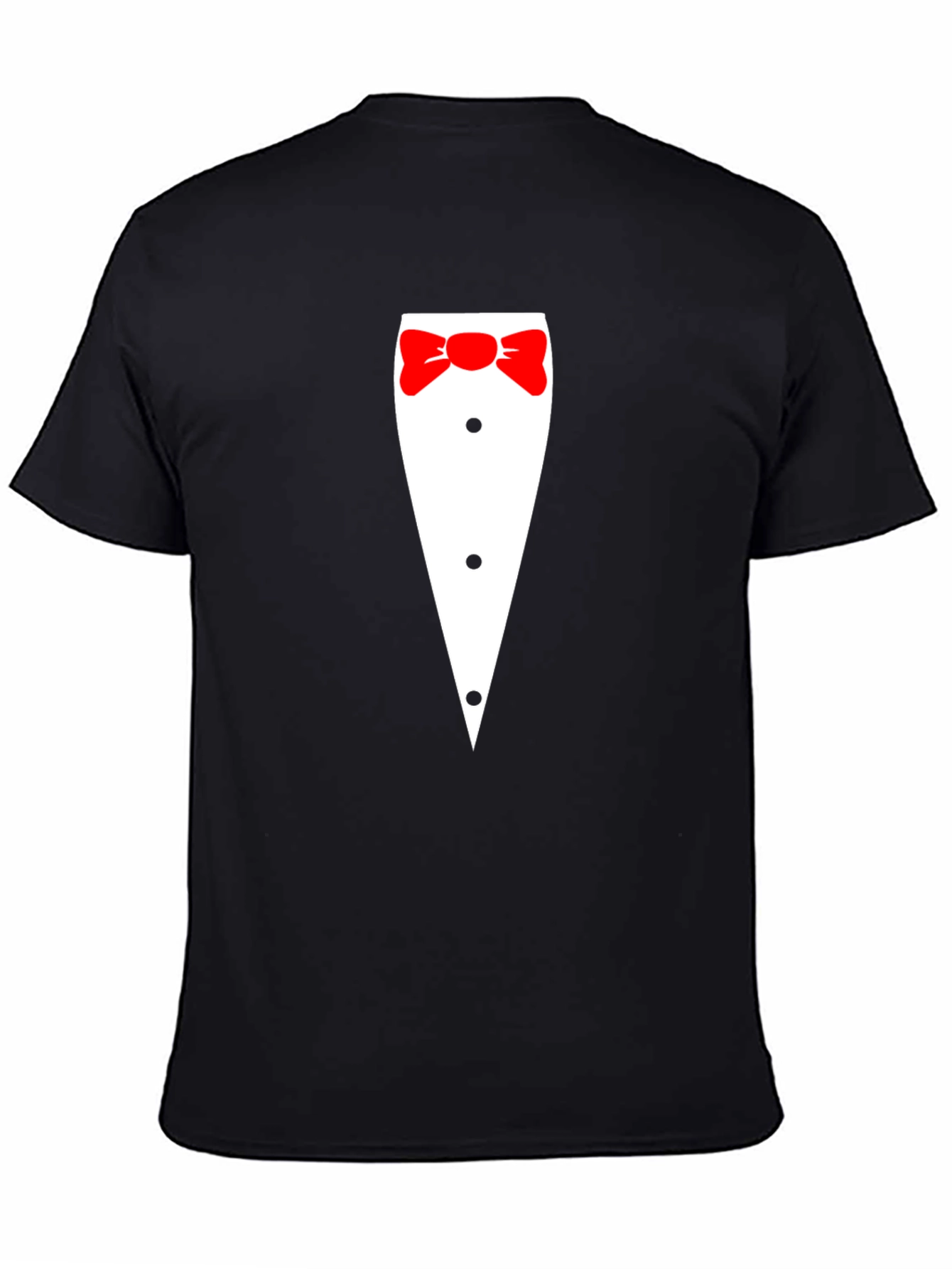 Tuxedo Graphic Tee - Novelty Formal Wear T-Shirt