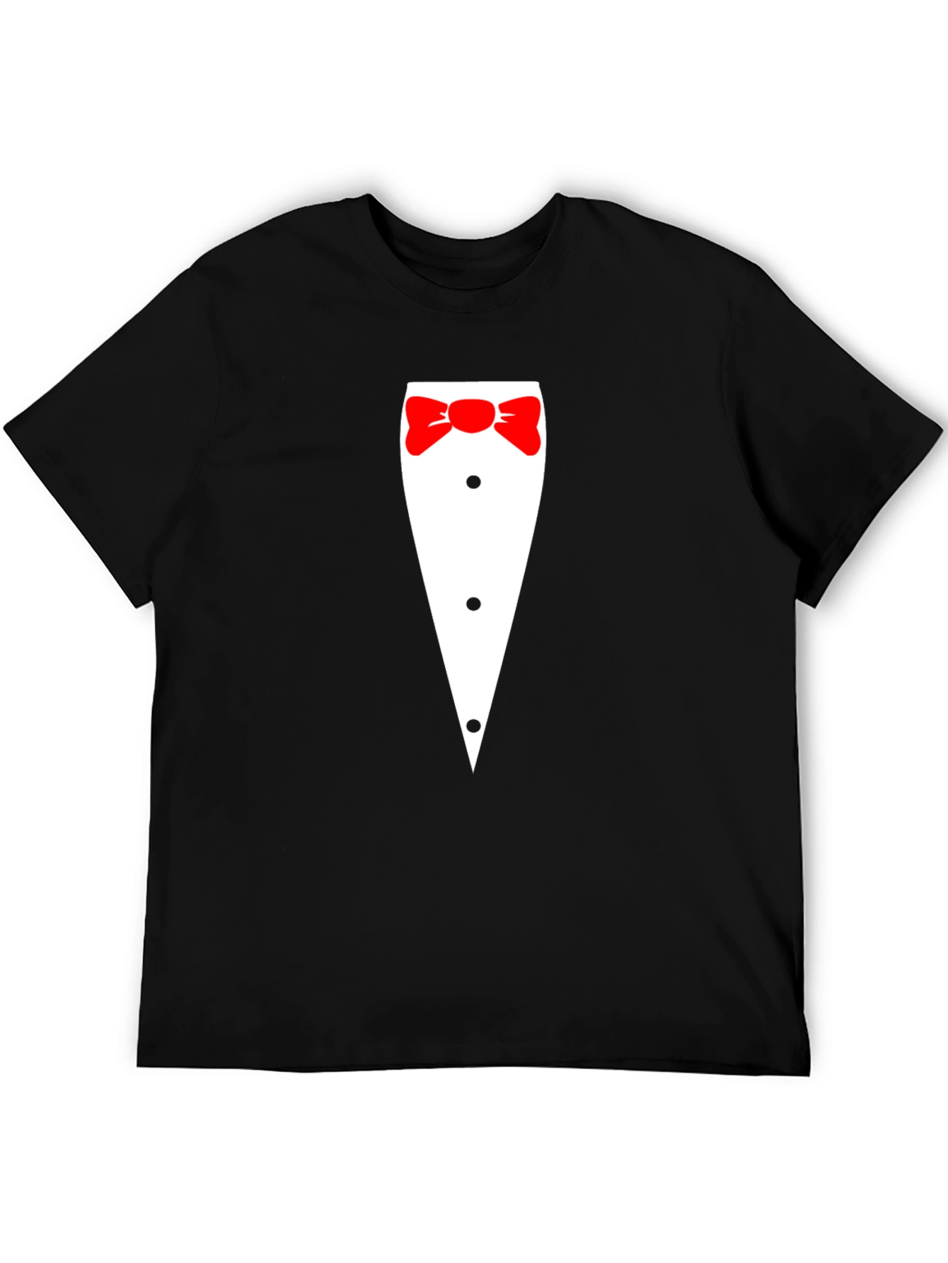 Tuxedo Graphic Tee - Novelty Formal Wear T-Shirt