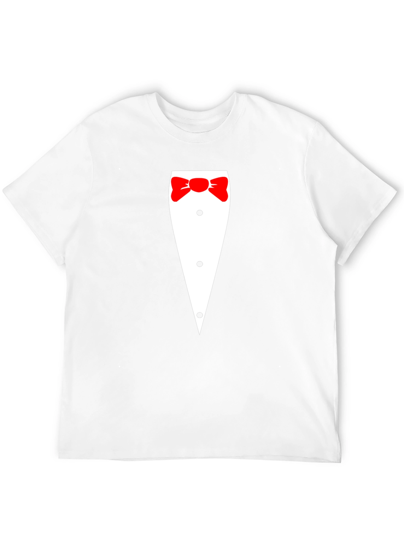 Tuxedo Graphic Tee - Novelty Formal Wear T-Shirt