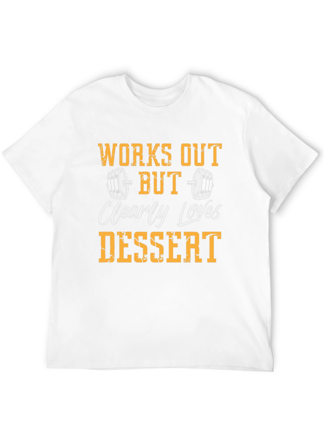 Funny Gym & Dessert Lovers T-Shirt