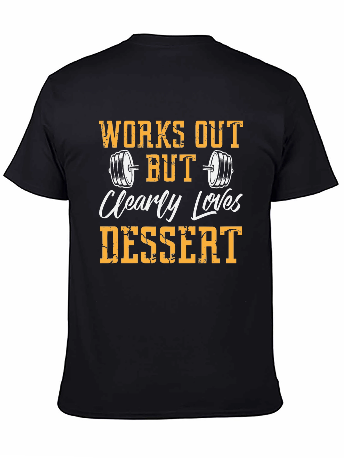 Funny Gym & Dessert Lovers T-Shirt
