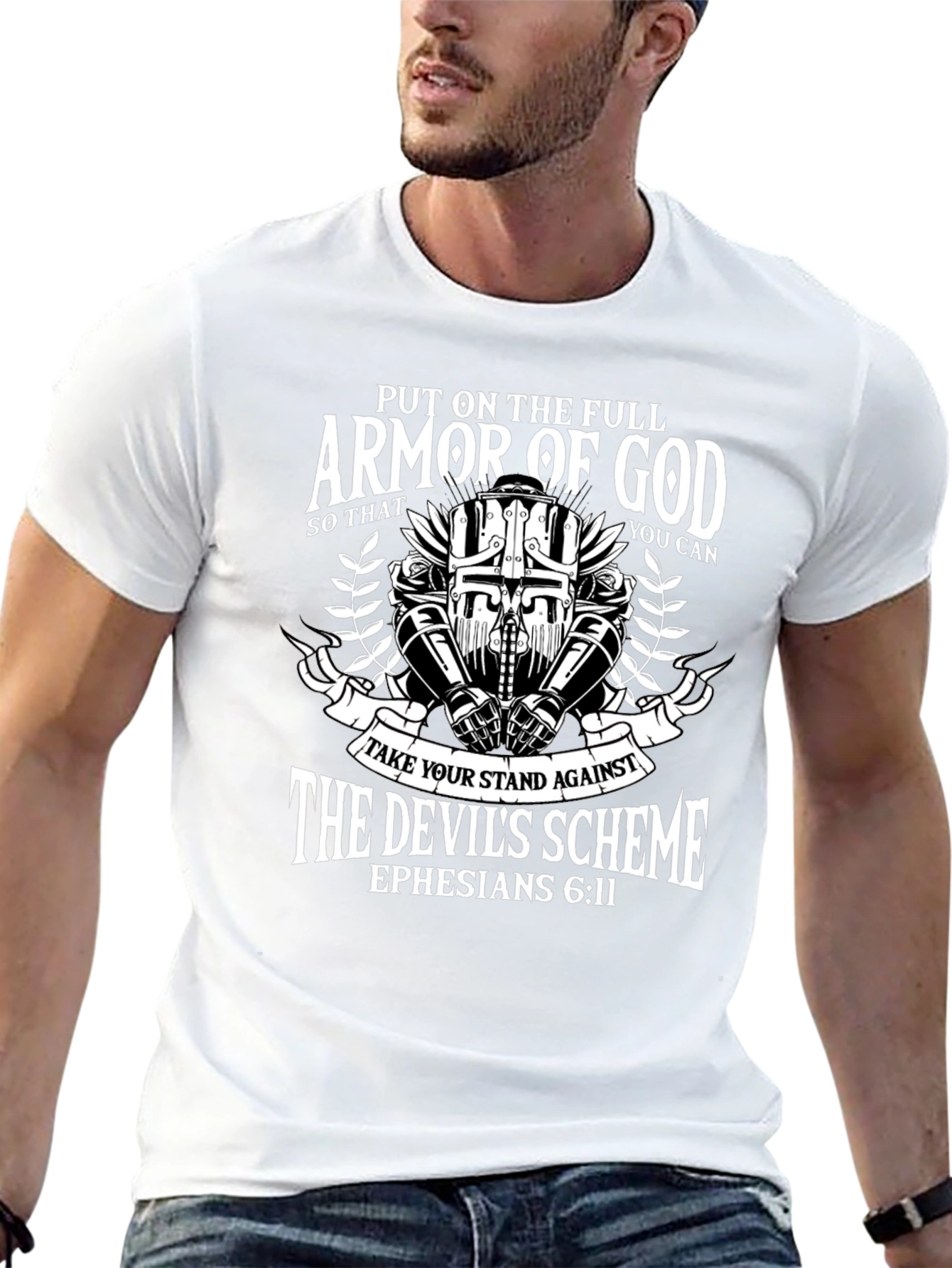 Armor of God Graphic Tee - Ephesians 6:11