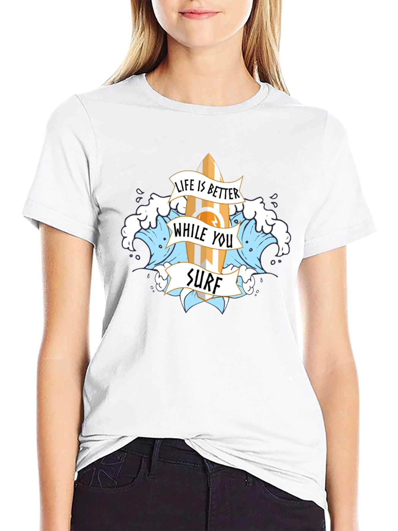 Life is Better While You Surf T-Shirt