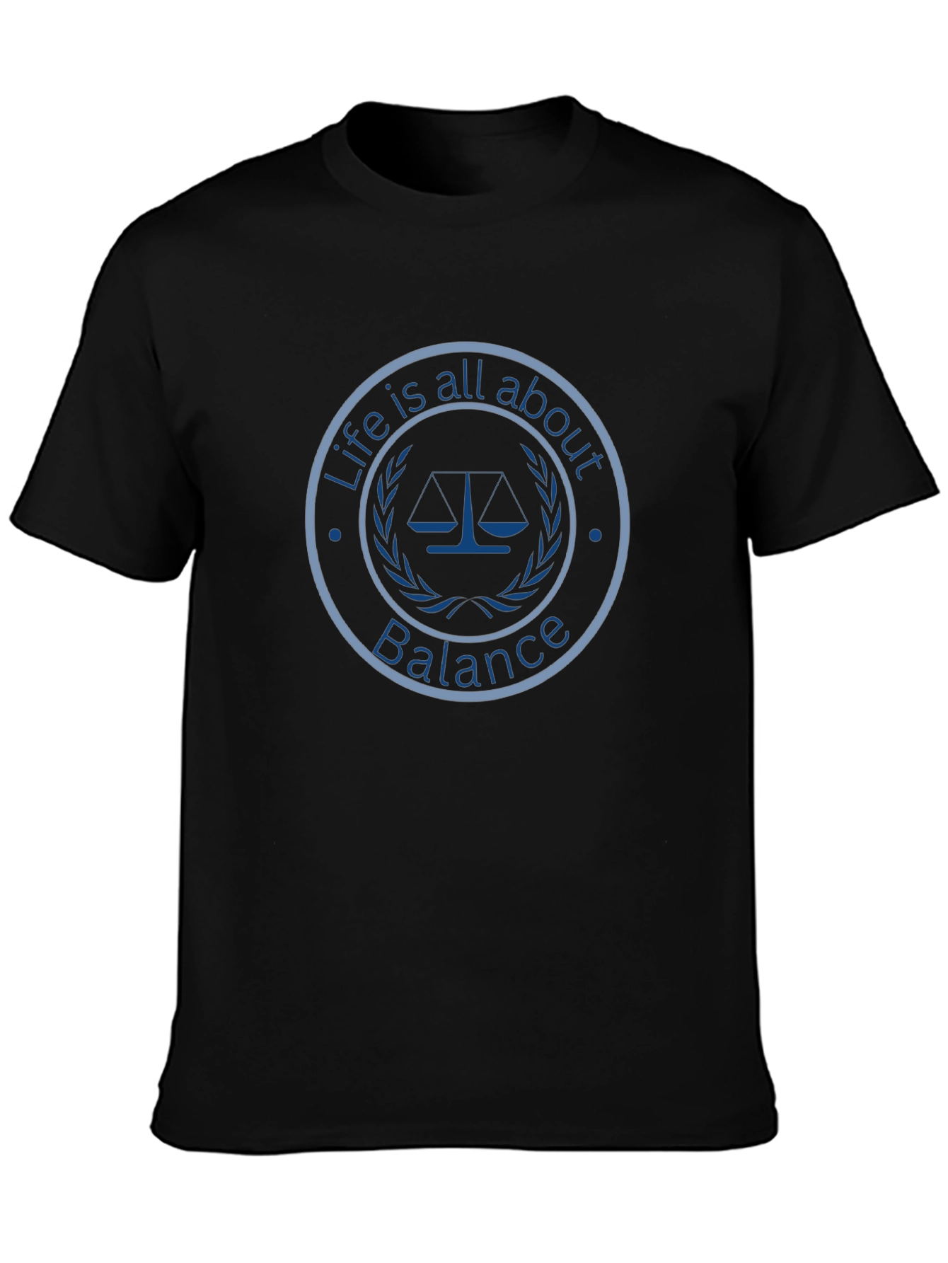 Balance is Life T-Shirt - Black