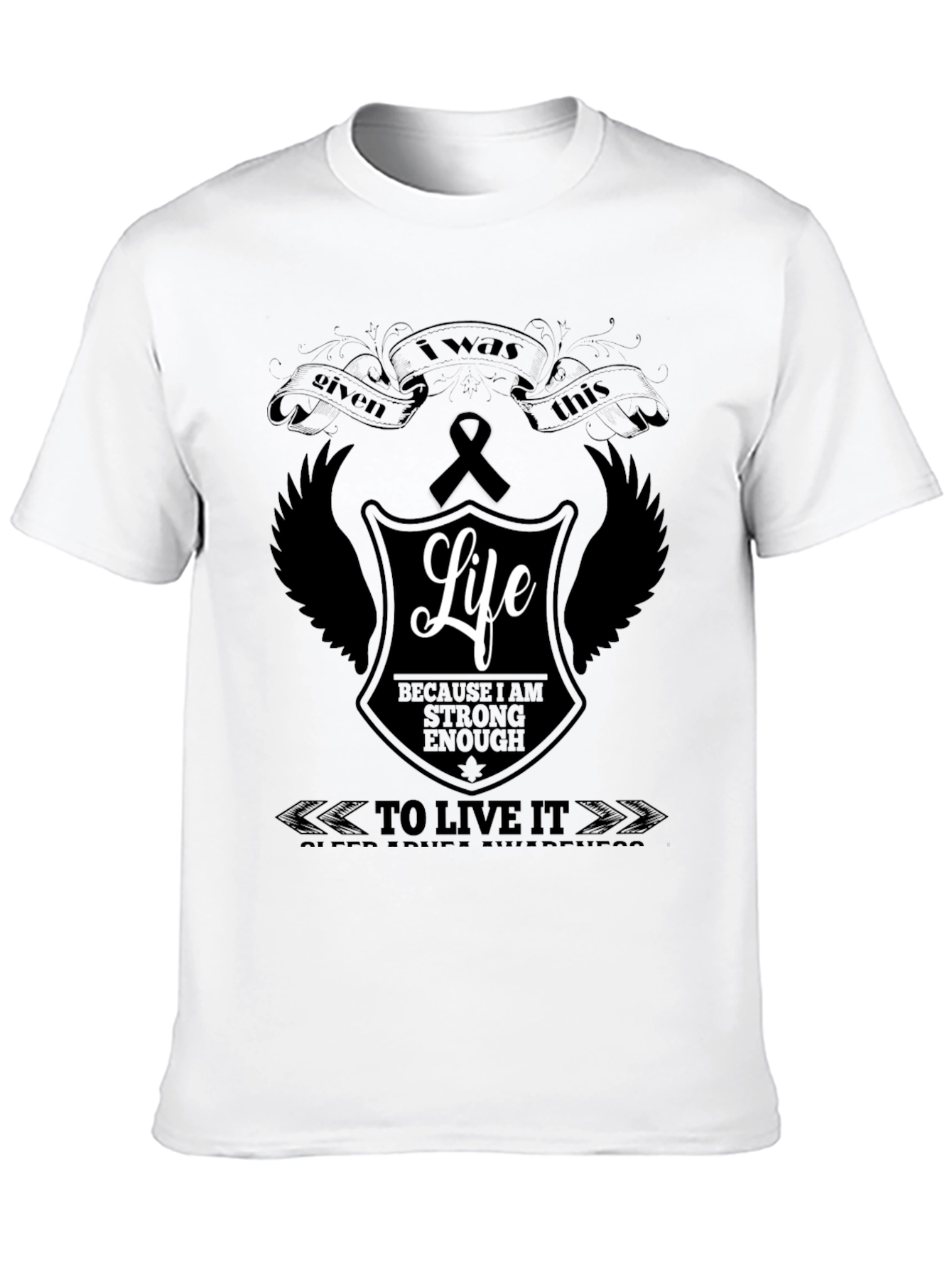 Strong Enough Life Awareness T-Shirt