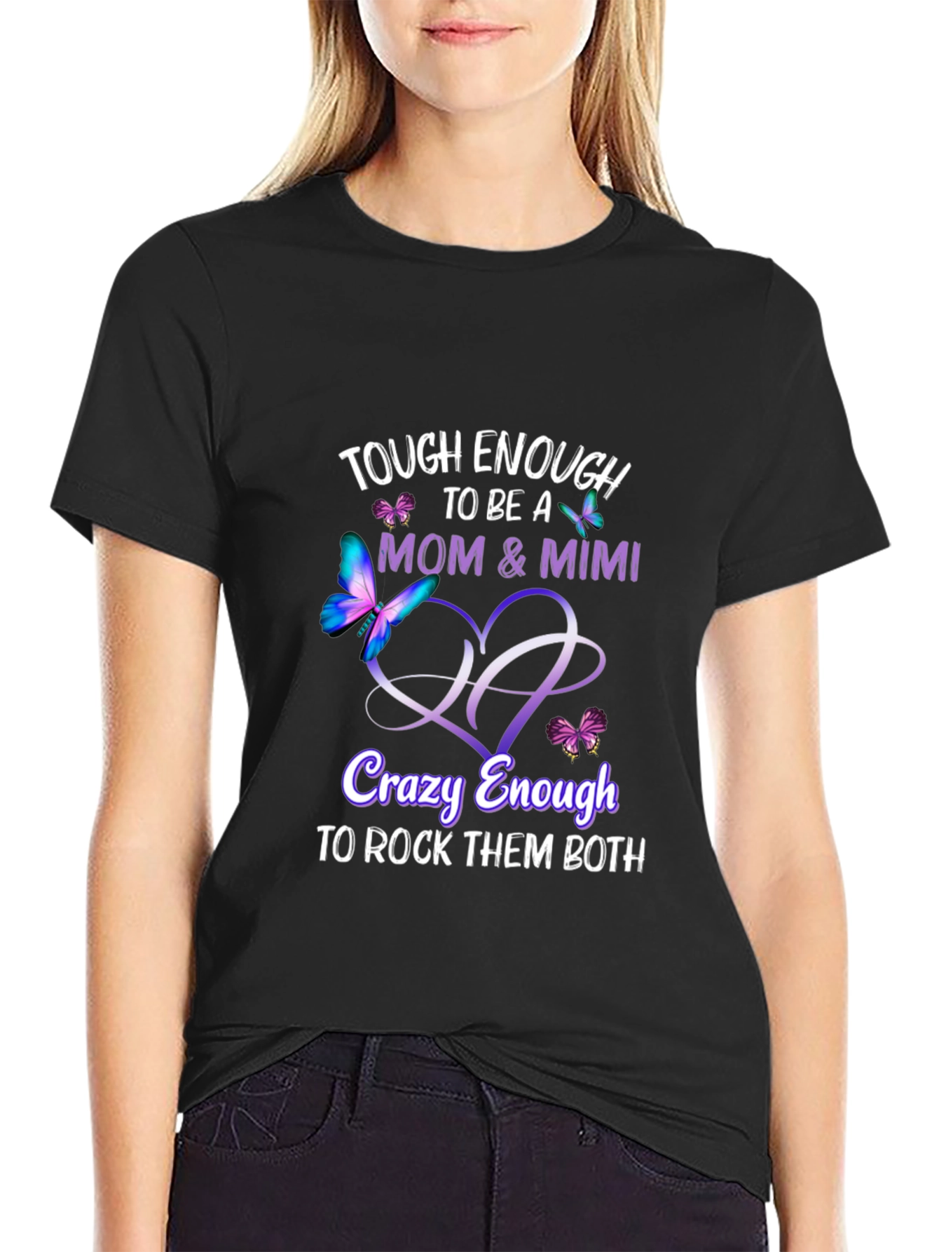 Tough Enough Mom & Mimi T-Shirt