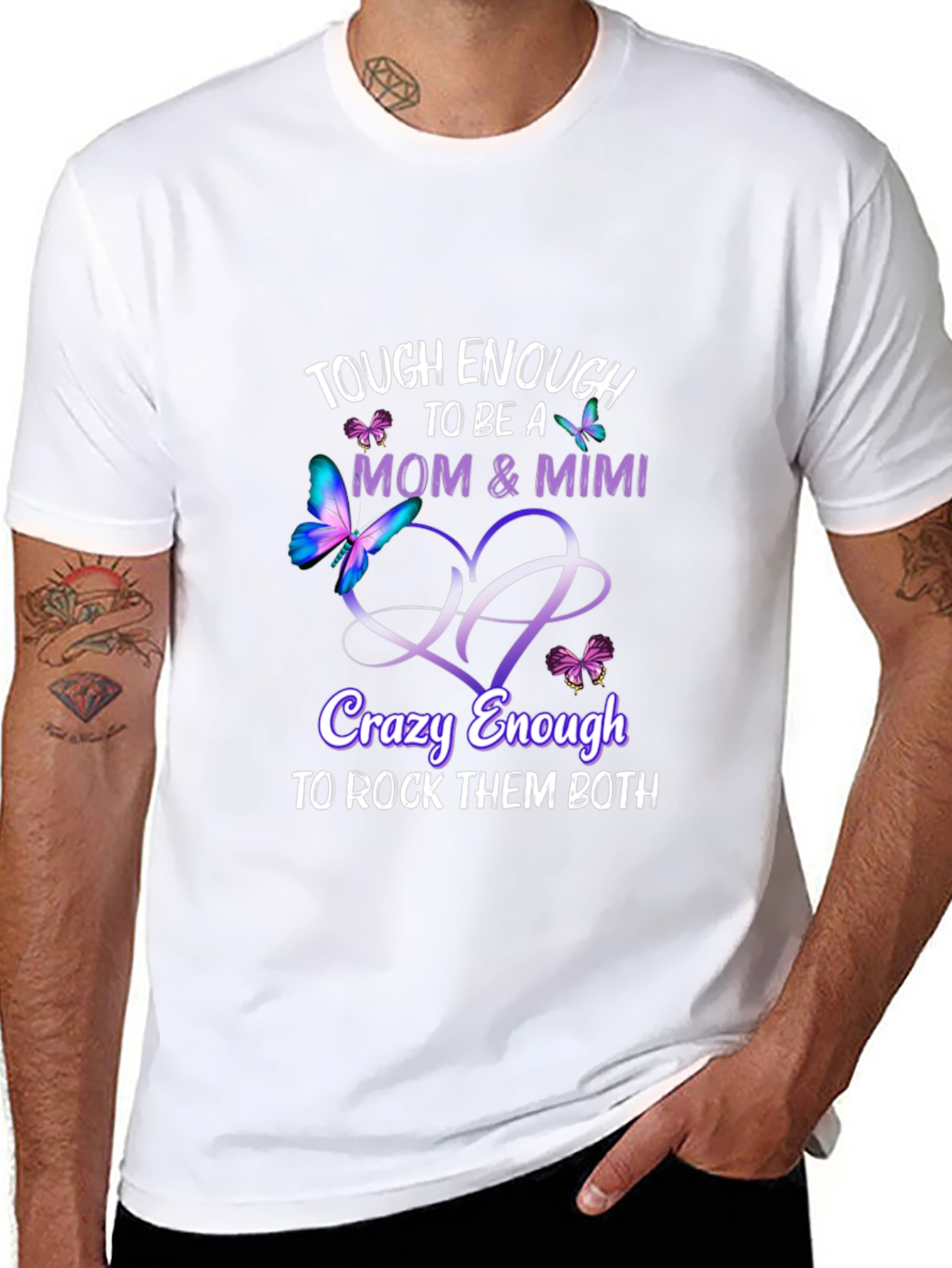 Tough Enough Mom & Mimi T-Shirt