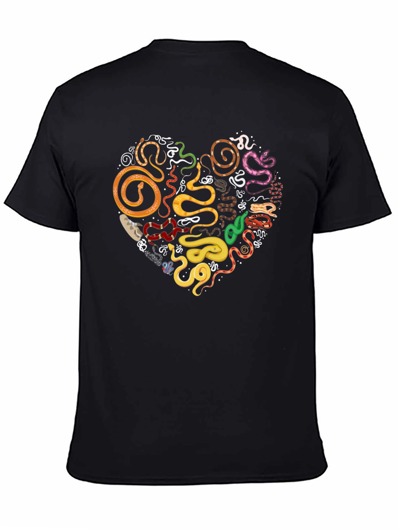 Snakes Heart T-Shirt - Reptile Lover Tee