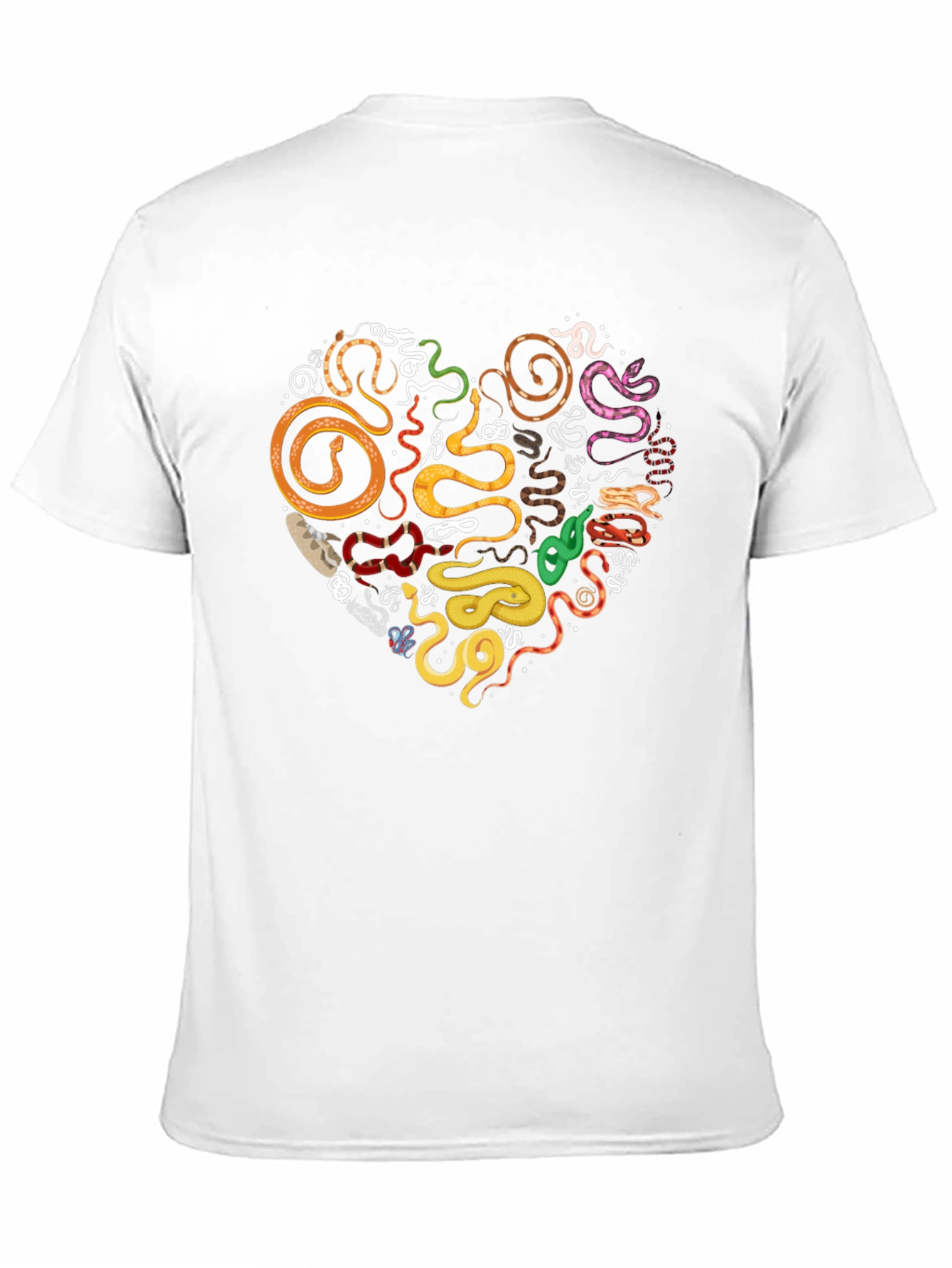 Snakes Heart T-Shirt - Reptile Lover Tee