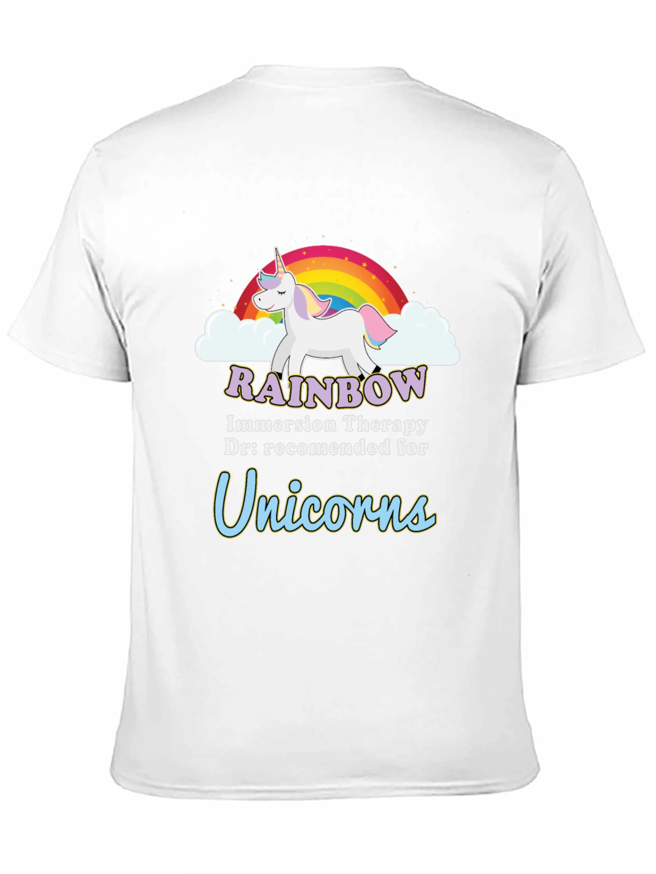 Rainbow Unicorn Immersion Therapy T-Shirt
