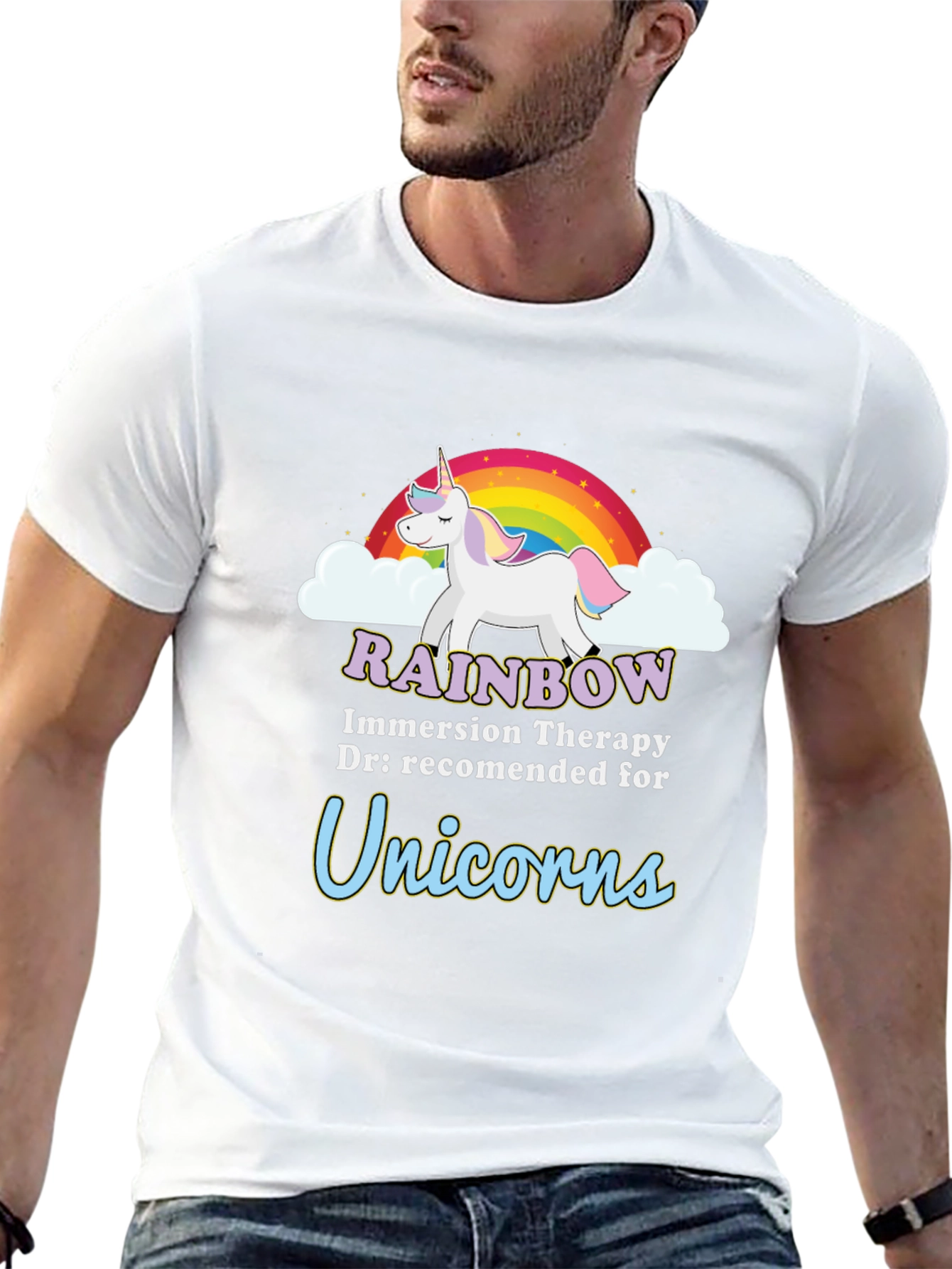 Rainbow Unicorn Immersion Therapy T-Shirt