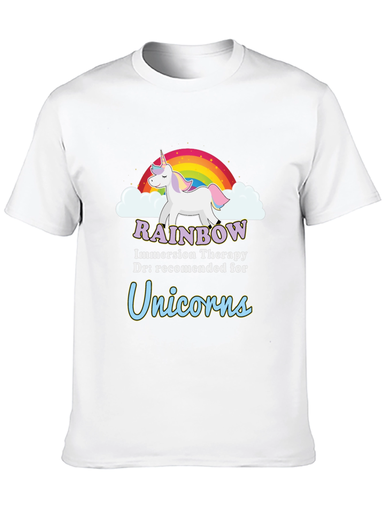 Rainbow Unicorn Immersion Therapy T-Shirt