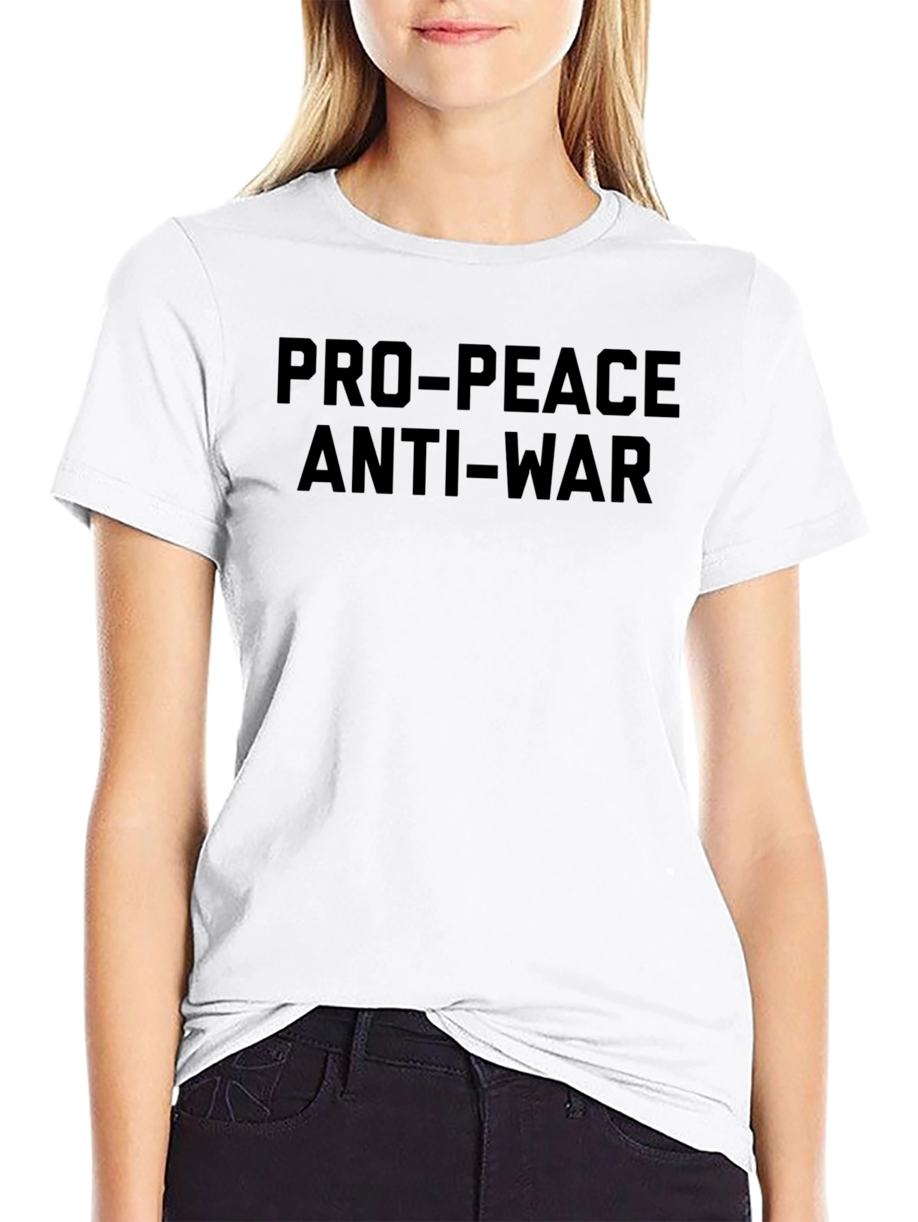 Pro-Peace Anti-War Graphic Tee