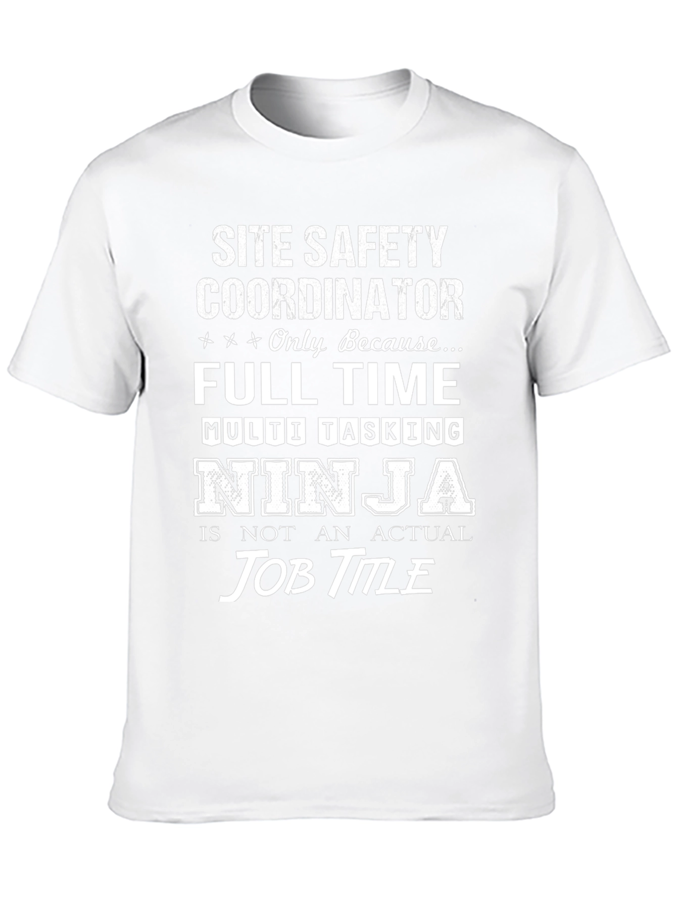 Site Safety Coordinator Ninja T-Shirt